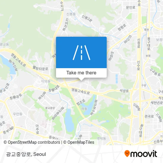 광교중앙로 map