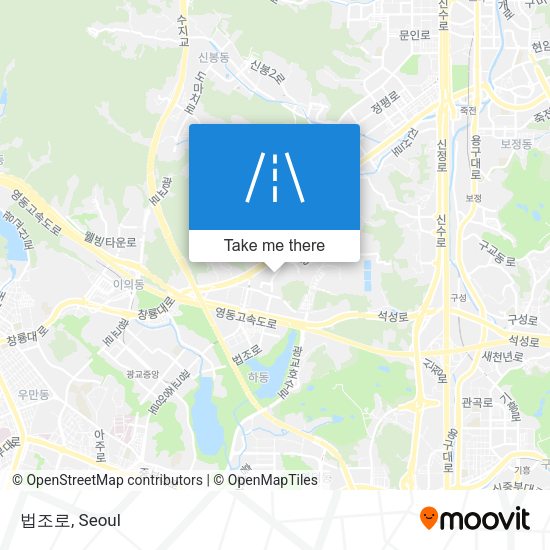 법조로 map