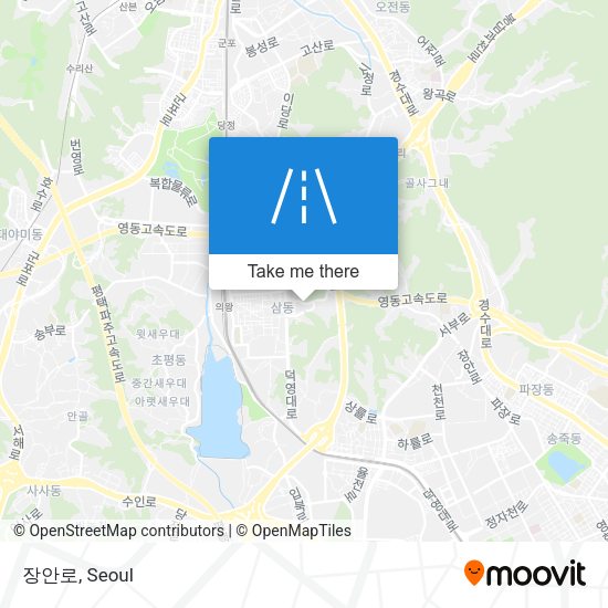 장안로 map