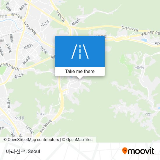 바라산로 map