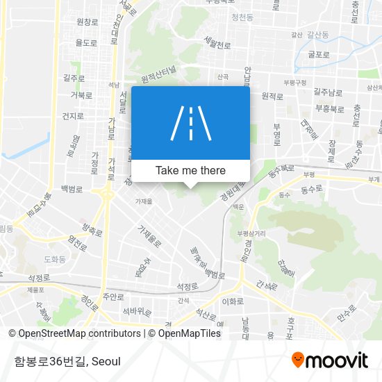 함봉로36번길 map