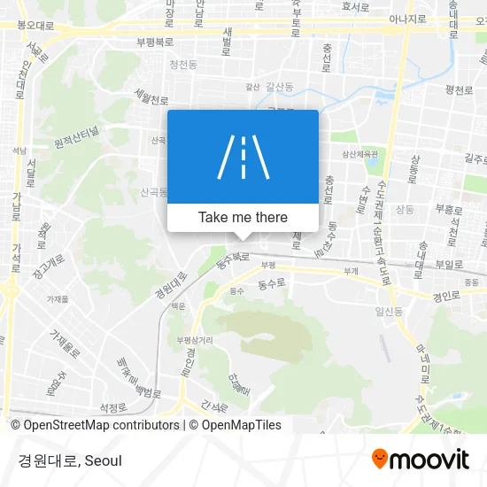 경원대로 map