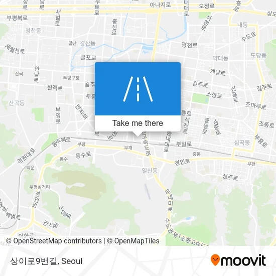 상이로9번길 map