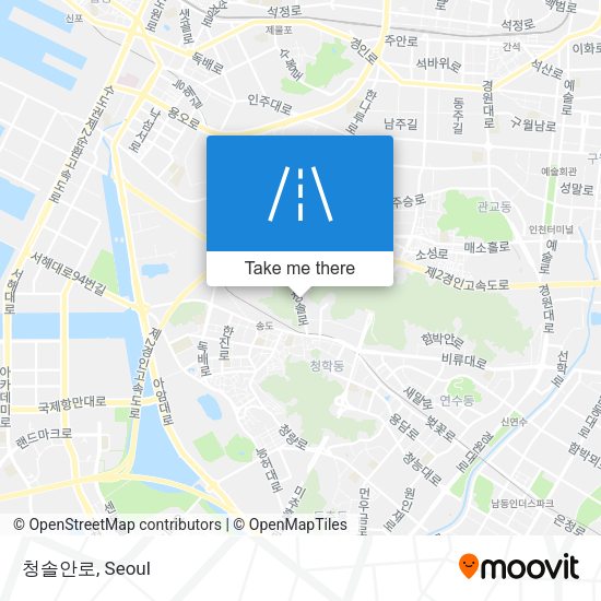 청솔안로 map