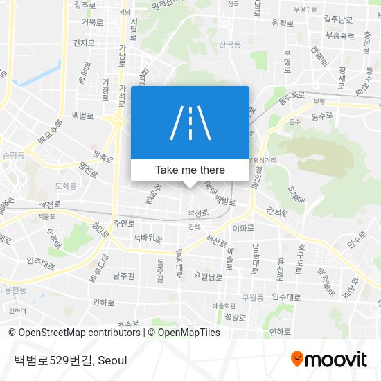 백범로529번길 map