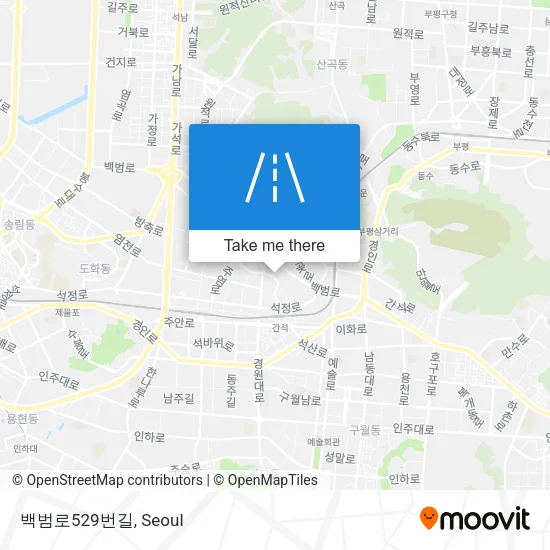 백범로529번길 map