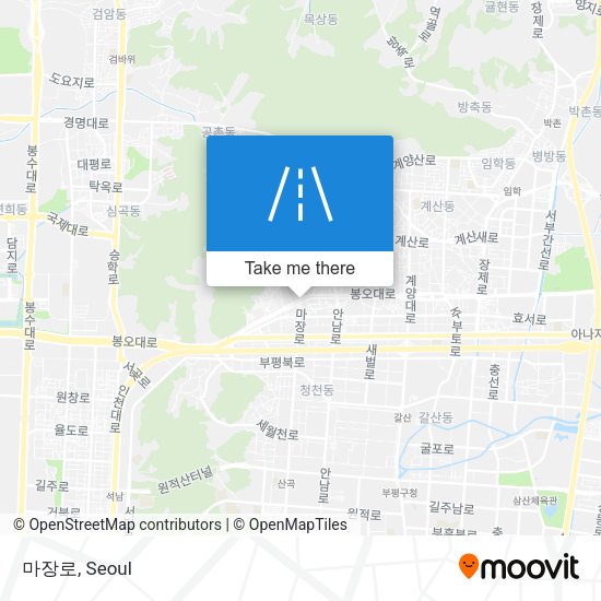마장로 map