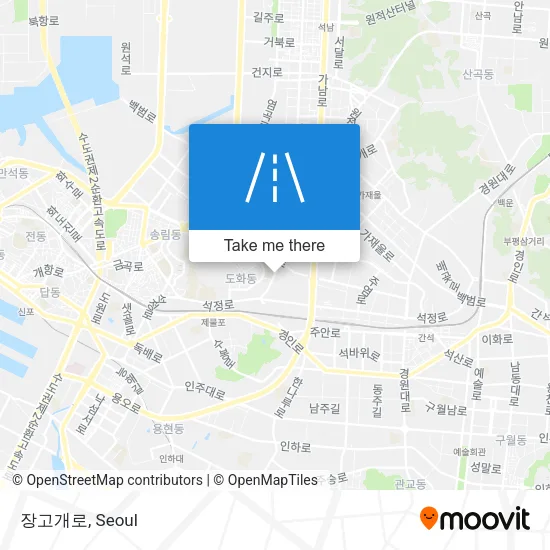 장고개로 map