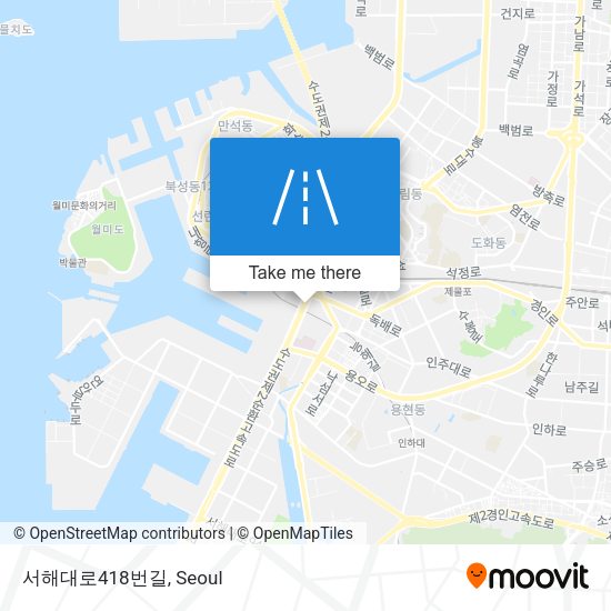 서해대로418번길 map