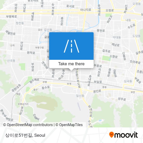 상이로51번길 map