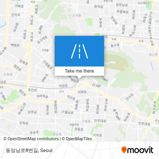 동암남로8번길 map