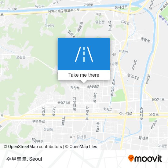 주부토로 map
