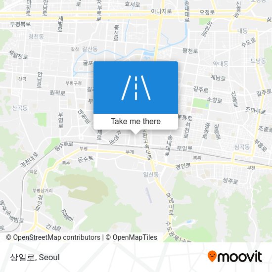 상일로 map