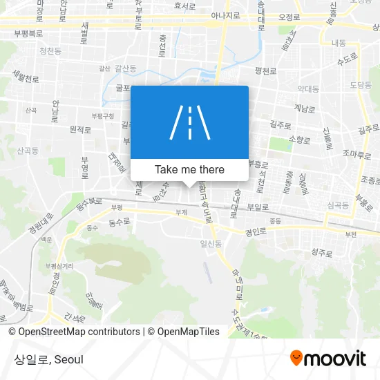상일로 map