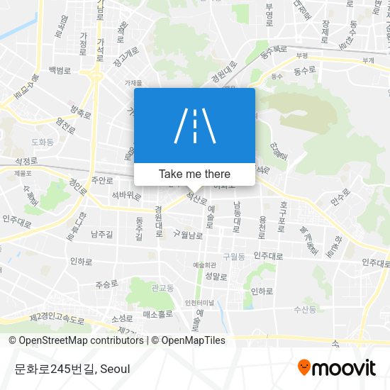 문화로245번길 map