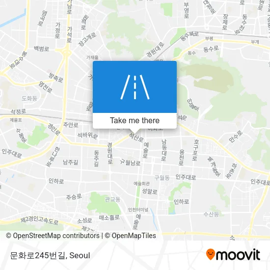문화로245번길 map