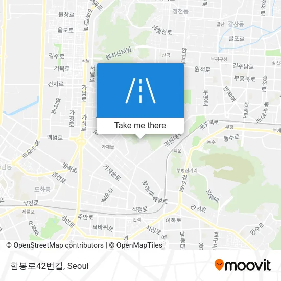 함봉로42번길 map