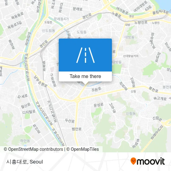 시흥대로 map