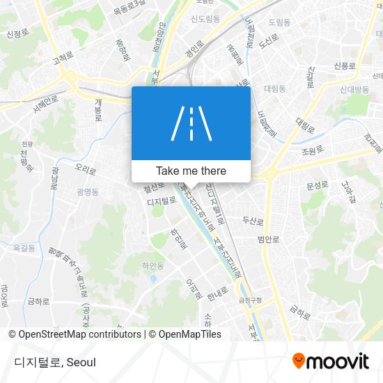 디지털로 map