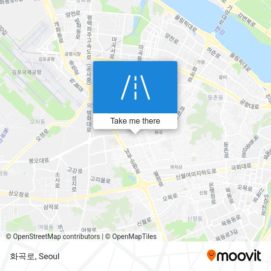 화곡로 map