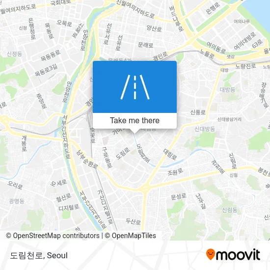 도림천로 map