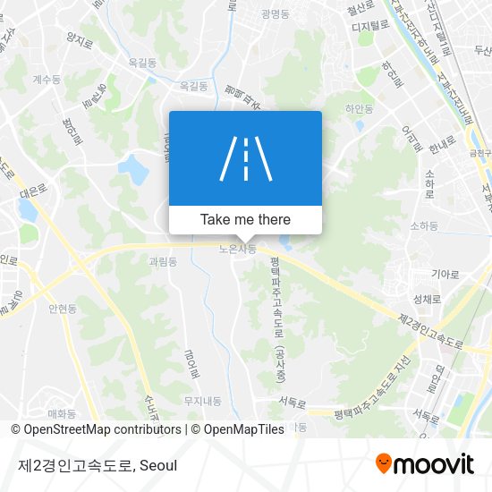 제2경인고속도로 map