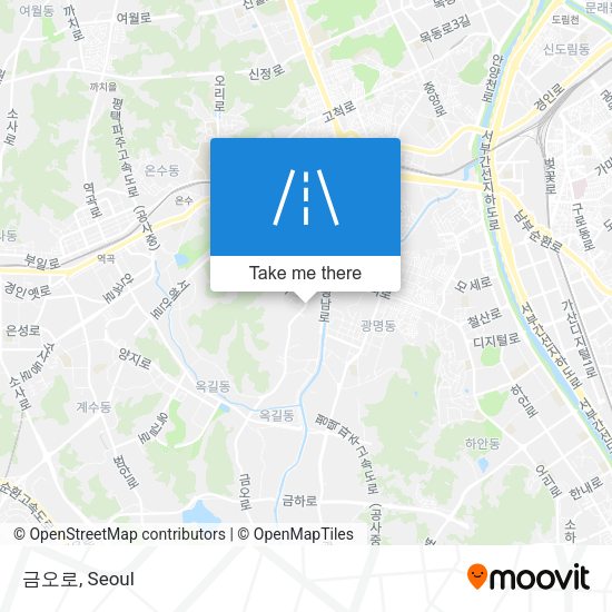 금오로 map