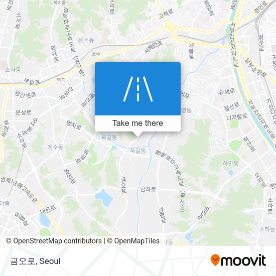 금오로 map