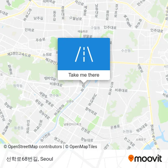 선학로68번길 map