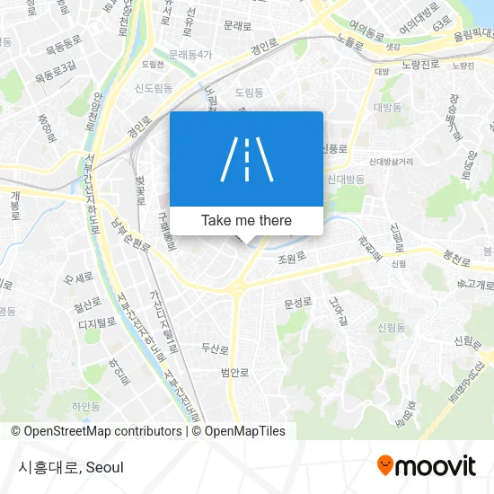 시흥대로 map