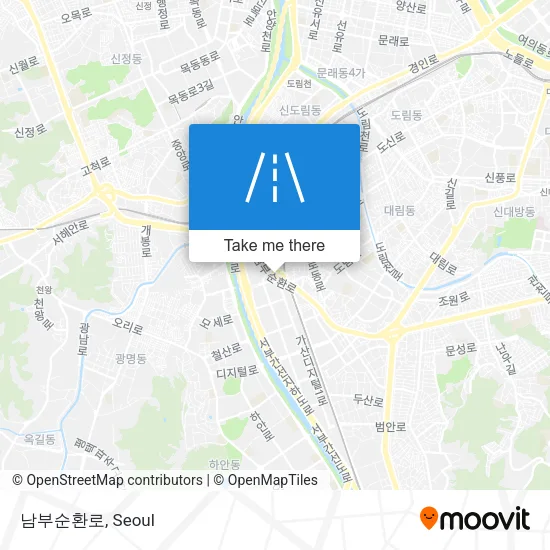 남부순환로 map