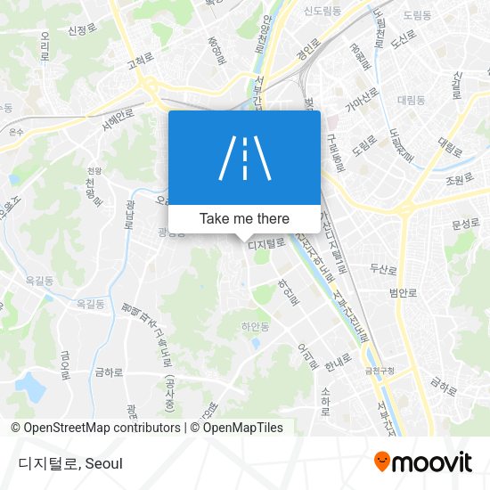 디지털로 map