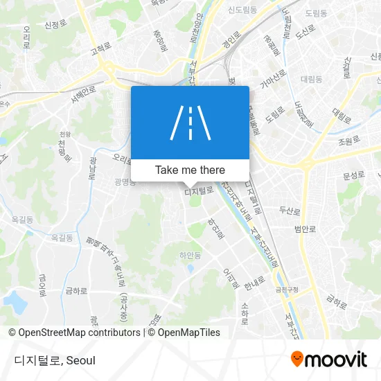 디지털로 map