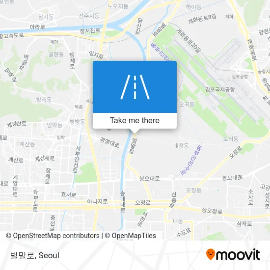 벌말로 map