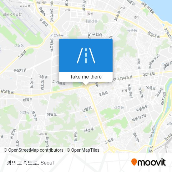 경인고속도로 map