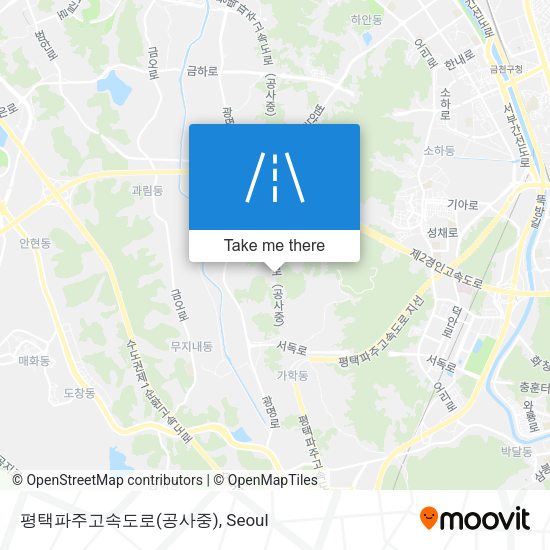 평택파주고속도로(공사중) map