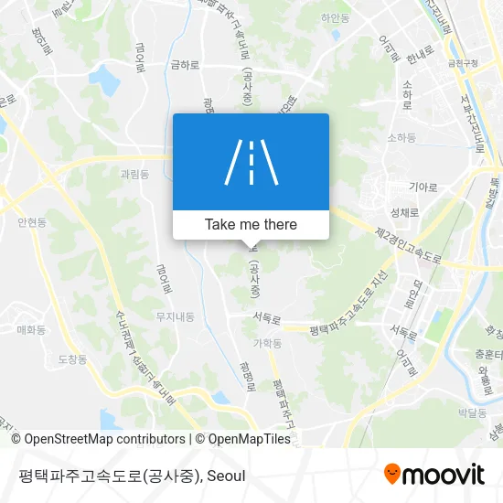 평택파주고속도로(공사중) map
