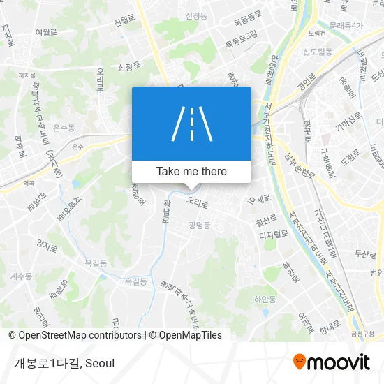개봉로1다길 map