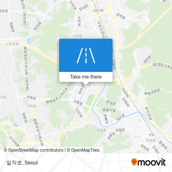 일직로 map