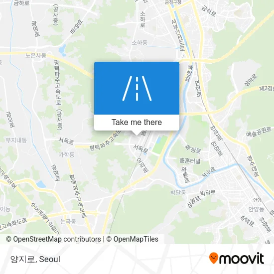 양지로 map