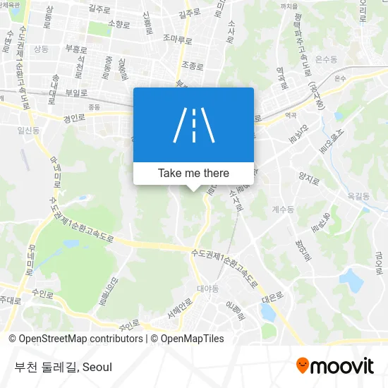 부천 둘레길 map