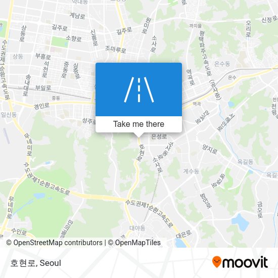 호현로 map
