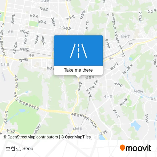 호현로 map