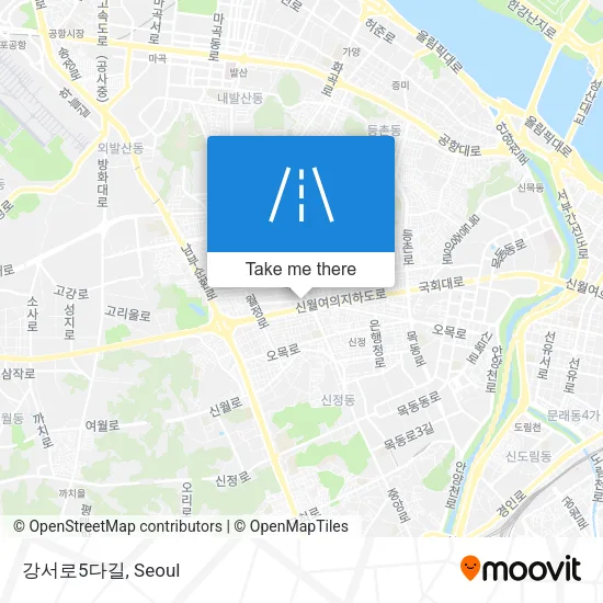 강서로5다길 map