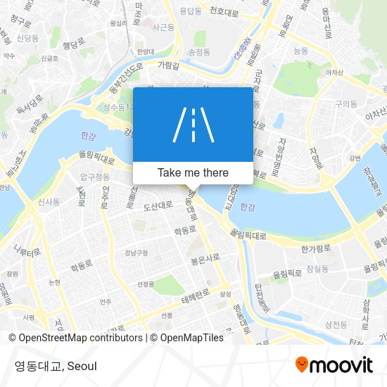 영동대교 map