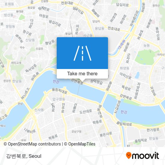 강변북로 map