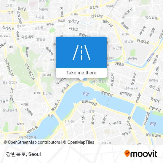 강변북로 map