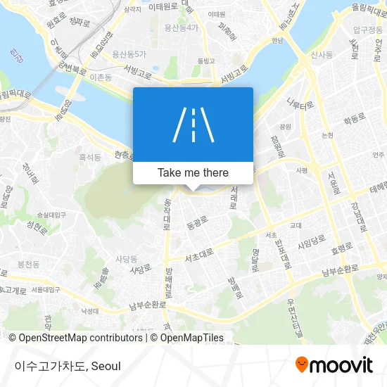 이수고가차도 map