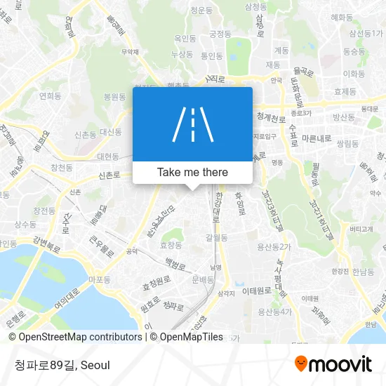 청파로89길 map