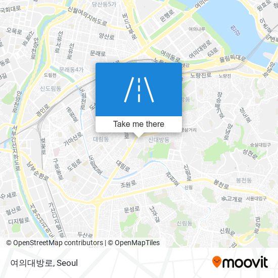 여의대방로 map